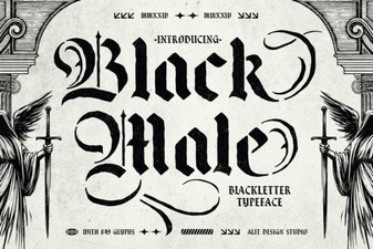 Black Male Fonts: Bold Typography for Designers