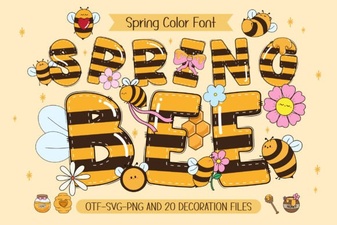 Spring Bee Font: Buzzing Design Ideas & Inspiration