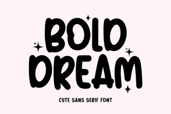 Bold Dream Font: Unleash Creativity in Every Design