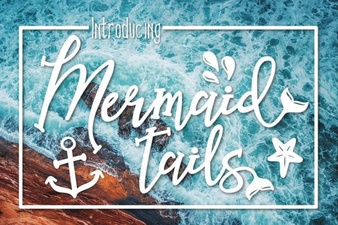 Mermaid Tails Font: Creative Design Ideas